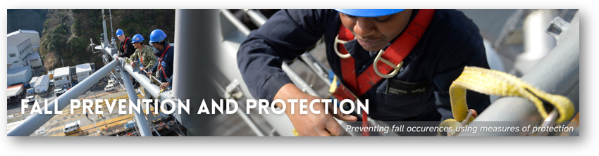 Naval Safety Command Fall protection web banner