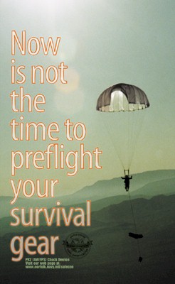 Now is not the time to preflight poster